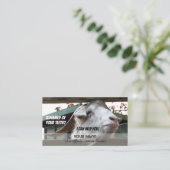 Die Zähne der Zahnärzte gegen Scham Visitenkarte (Stehend Vorderseite)