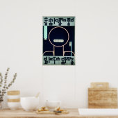 Die Zähne des Alltags Poster (Küche)