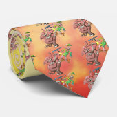 Die Zähne des Jägers anstelle der Stoßzähne des El Krawatte (Gerollt)