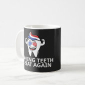 Die Zähne wieder groß machen Kaffeetasse (Vorderseite Links)