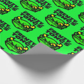 Die Zange sind umhüllt! Geschenkpapier (Ecke)