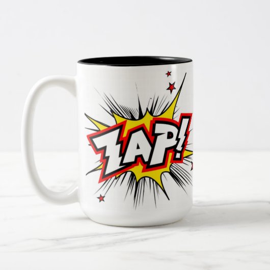 Die zap-Tasse Zweifarbige Tasse (Links)