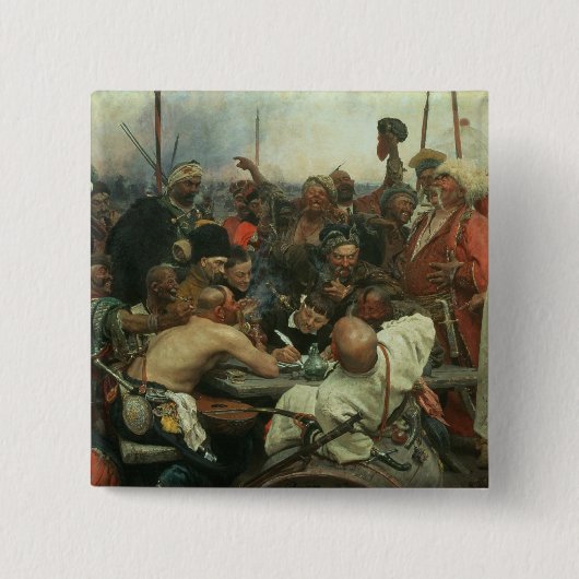 Die Zaporozhye Kosaken Button (Vorderseite)