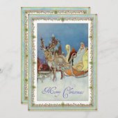 Die Zarina Feiertagskarte (Vorne/Hinten)