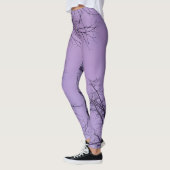 Die zarte Winterkulisse: Lilac Canopy Leggings (Links)
