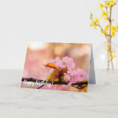 Die zärtliche Wärme der Blume von Sakura im Frühli Karte (Gelbe Blume)