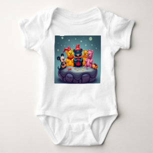 „Die Zauberbärchen – Hüter des Glitzerwalds“ Baby Strampler