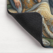 Die Zauberei Monlit im Mystischen Wald Mousepad (Ecke)