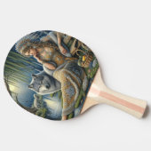 Die Zauberei Monlit im Mystischen Wald Tischtennis Schläger (Seitenansicht)