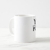 Die Zauberer- von Ozzitat-Tasse Kaffeetasse (Vorderseite Links)