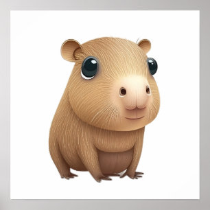 Die zauberhafte Capybara Poster
