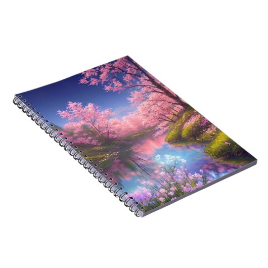 Die zauberhafte Gegenwart von Sakura Trees Notizblock (Rechte Seite)
