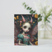 Die zauberhafte, rosafarbene Zivilisationsmühle Postkarte (Stehend Vorderseite)