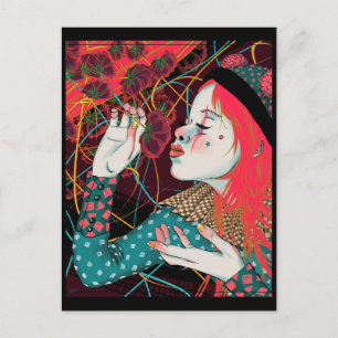 Die zauberhafte Scent-Postkarte Postkarte