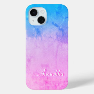 Die zauberhaften Farben Rosa und Blau, Ihr Individ Case-Mate iPhone Hülle