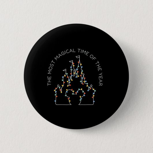 Die zauberhafteste Weihnachtszeit Button (Vorderseite)