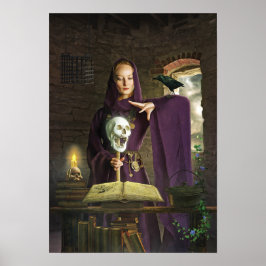 Die Zauberin, die ihren Zauber zaubert Poster