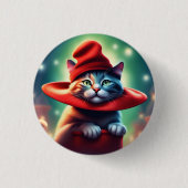die Zauberkatze Button (Vorderseite)