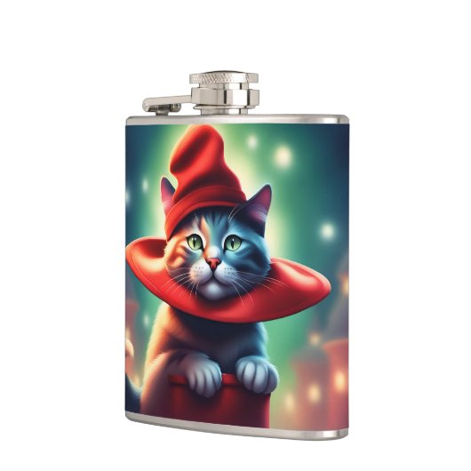 die Zauberkatze Flachmann (Links)