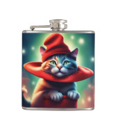 die Zauberkatze Flachmann (Vorderseite)