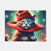 die Zauberkatze Fußmatte (Vorderseite)