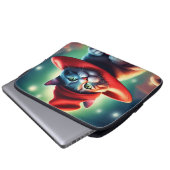 die Zauberkatze Laptopschutzhülle (Vorne Knopf)