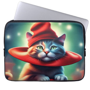 die Zauberkatze Laptopschutzhülle