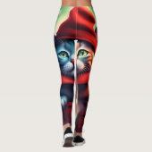 die Zauberkatze Leggings (Rückseite)