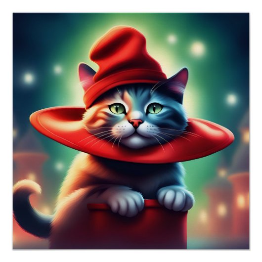 die Zauberkatze Poster (Vorderseite)
