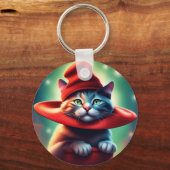 die Zauberkatze Schlüsselanhänger (Rückseite)
