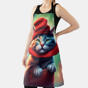 die Zauberkatze Schürze