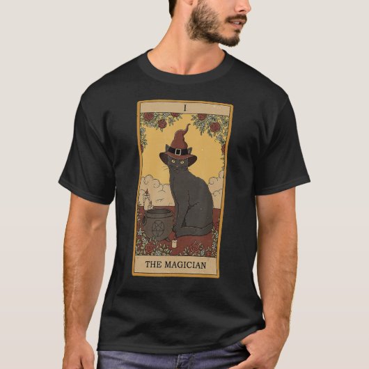 Die Zauberkatze T-Shirt (Vorderseite)