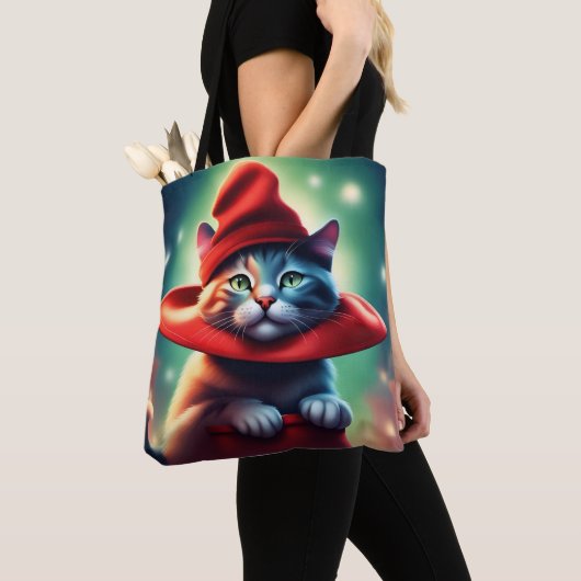 die Zauberkatze Tasche (Von Nahem)