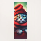 die Zauberkatze Yogamatte (Rückseite)