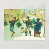 Die Zauberreise-Postkarte Feiertagspostkarte (Vorderseite)