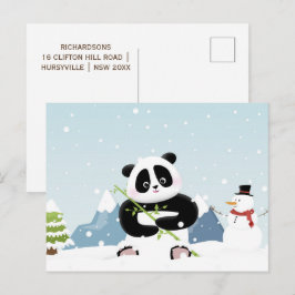 Die Zauberreise-Postkarte Feiertagspostkarte