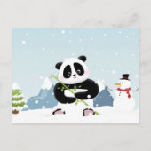 Die Zauberreise-Postkarte Feiertagspostkarte (Vorderseite)