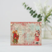 Die Zauberreise-Postkarte Feiertagspostkarte (Stehend Vorderseite)