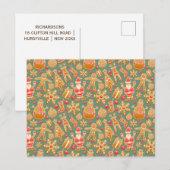 Die Zauberreise-Postkarte Feiertagspostkarte (Vorne/Hinten)