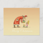 Die Zauberreise-Postkarte Feiertagspostkarte (Vorderseite)