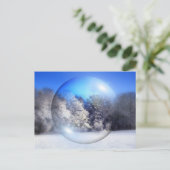 Die Zauberreise-Postkarte Feiertagspostkarte (Stehend Vorderseite)