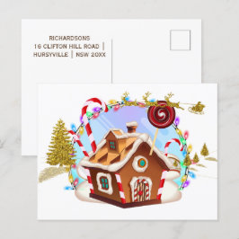 Die Zauberreise-Postkarte Feiertagspostkarte