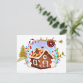 Die Zauberreise-Postkarte Feiertagspostkarte (Stehend Vorderseite)