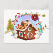 Die Zauberreise-Postkarte Feiertagspostkarte (Vorderseite)