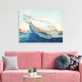 Die Zauberwelle Leinwanddruck (Insitu (Wohnzimmer))