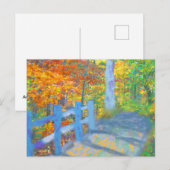 Die Zaunkunst Postkarte (Vorne/Hinten)