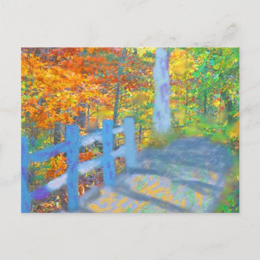 Die Zaunkunst Postkarte (Vorderseite)