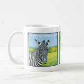 Die zebra-Tasse Kaffeetasse (Links)