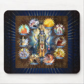 Die zehn Avatare von Vishnu - Mousepad (Vorne)
