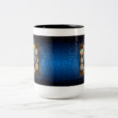 Die zehn Avatare von Vishnu - Tasse, Cup Zweifarbige Tasse (Mittel)